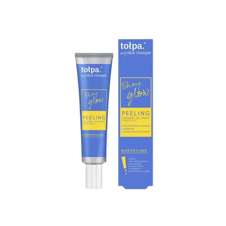 Tołpa My Skin Changer Oh My Glow Acid gezichts- en Peeling 40 ml