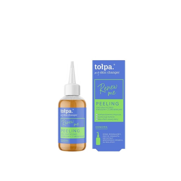 Tołpa My Skin Changer Renew Me Enzyme-acid Face Peeling met deeltjes 50 ml