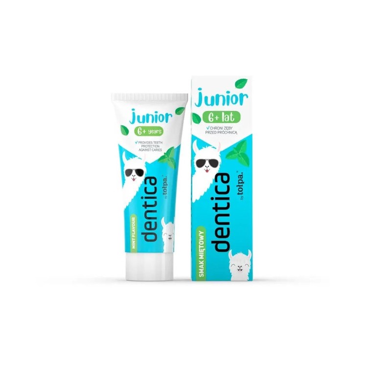 Tołpa Dentica Junior Tandpasta voor kinderen 6+ mint 50 ml