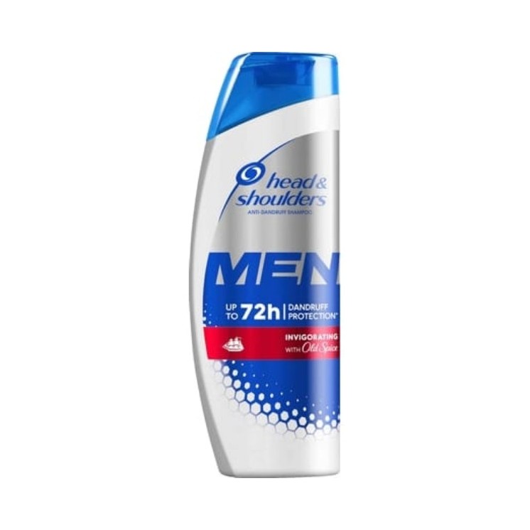 Head & Shoulders Shampoo Men 72H Verkwikkend 400 ml
