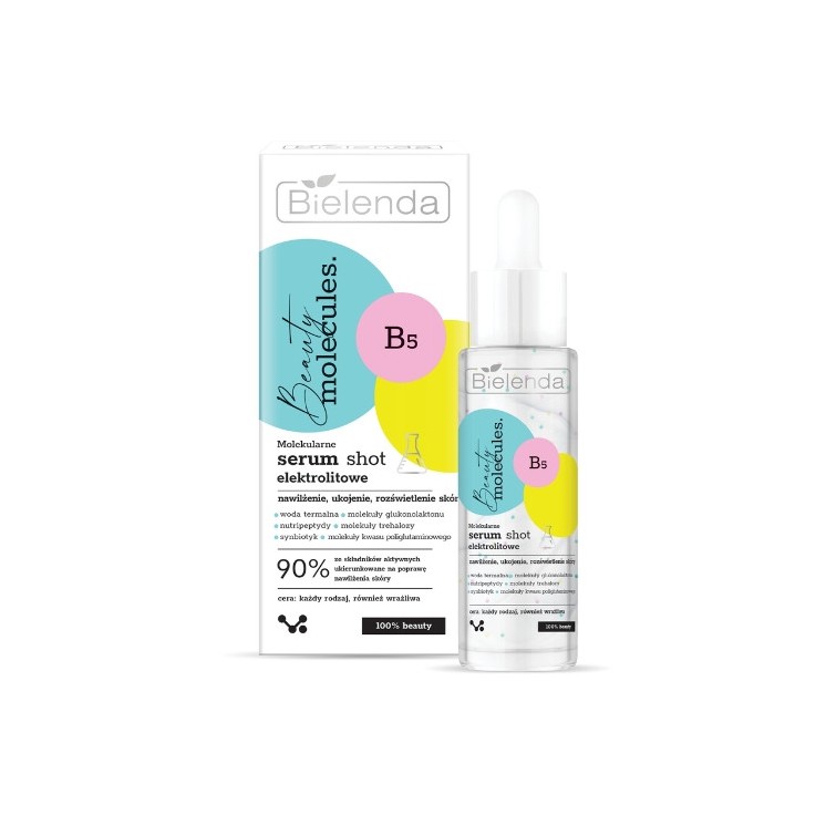 Молекулярна електролітна Serum для обличчя Bielenda Beauty Molecules - шот 30 г