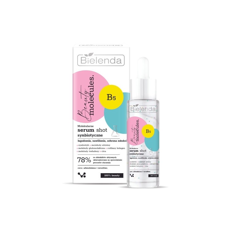 Молекулярна Serum для обличчя Bielenda Beauty Molecules Synbiotic - шот 30 г