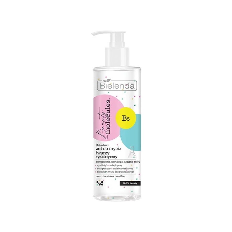 Молекулярний синбіотичний очищаючий гель для обличчя Bielenda Beauty Molecules 195 г