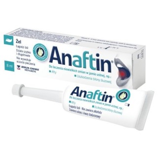 Anaftin gel voor gebruik in de mondholte 8 ml