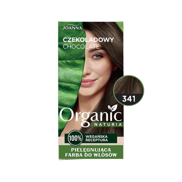 Joanna Naturia Organic веганська фарба для волосся /341/ Шоколад