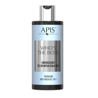 Apis Who's The Boss 3in1 Energizing Douche Body Wash Gel 300 ml