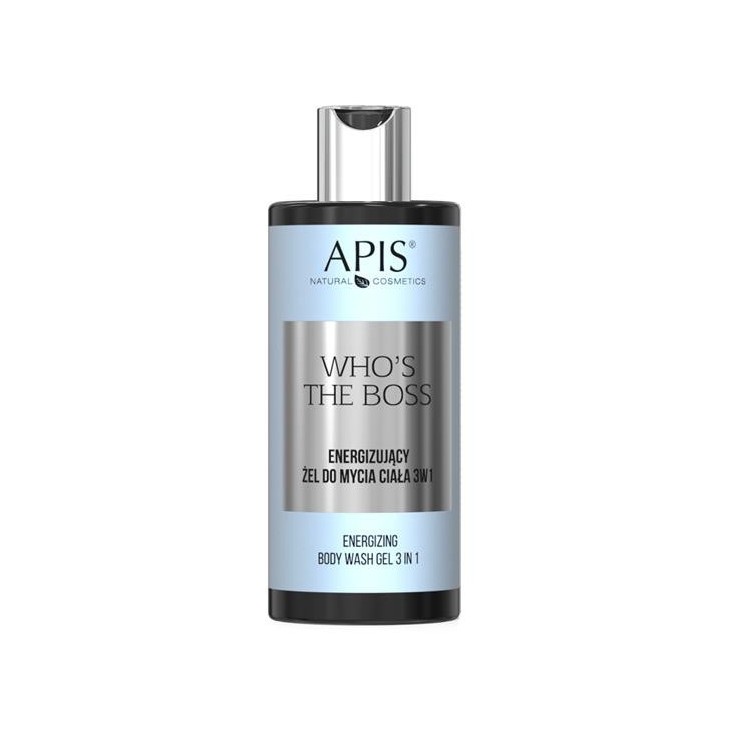 Apis Who's The Boss 3in1 Energizing Douche Body Wash Gel 300 ml