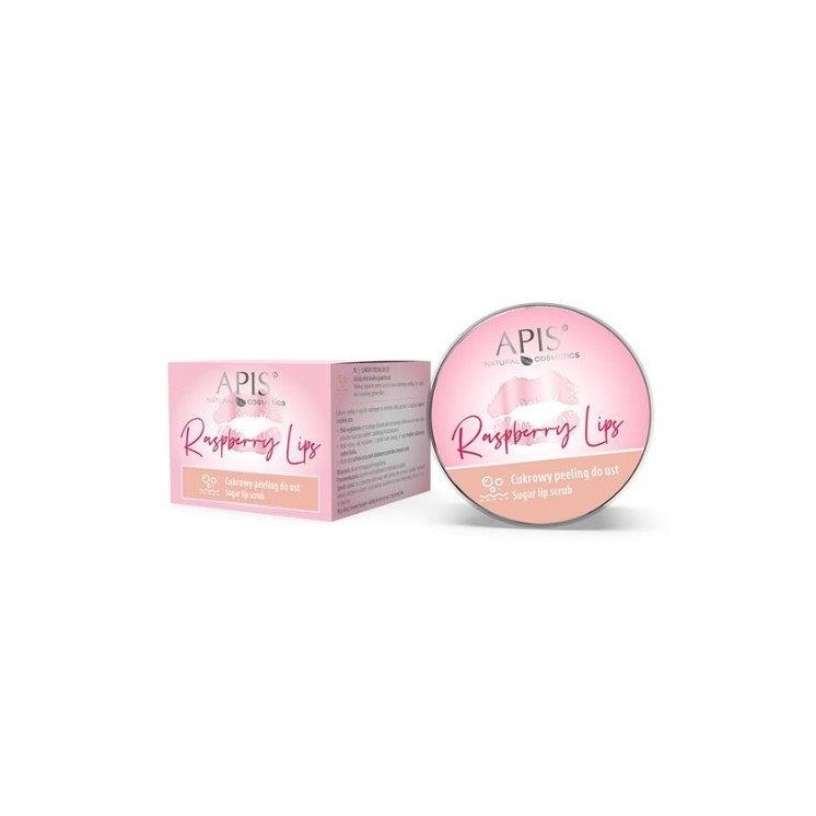 Цукровий Peeling для губ Apis Raspberry Lips 10 мл