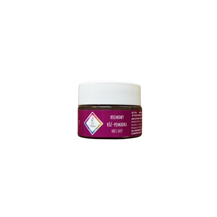 Nowa Kosmetyka Creamy Blush - Lippenstift voor lippen en wangen "Rosig en dat is alles!" 12 g
