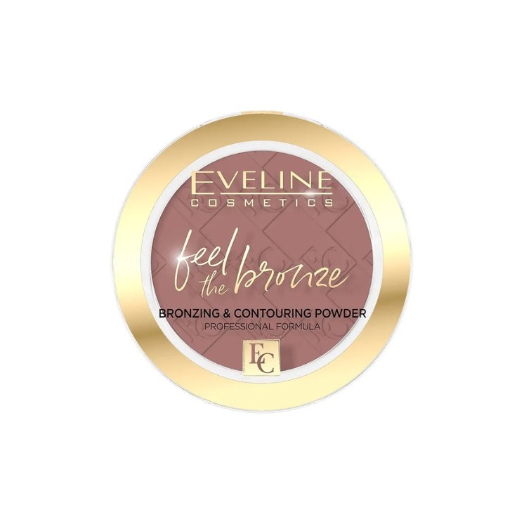 Бронзова та контурна пудра Eveline Feel The Bronze /02/ Chocolate торт