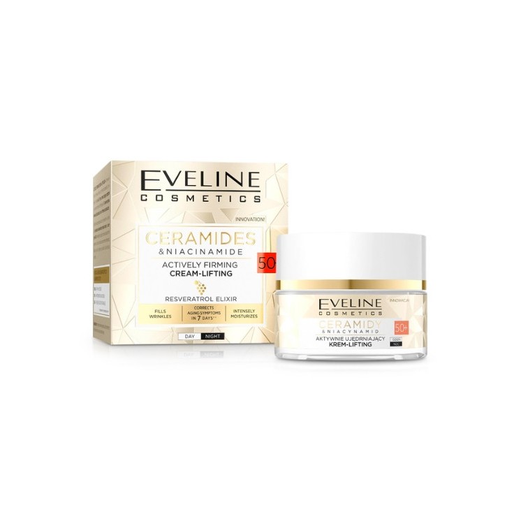 Eveline Ceramides Active Firming Face Lifting Cream 50+ 50 мл