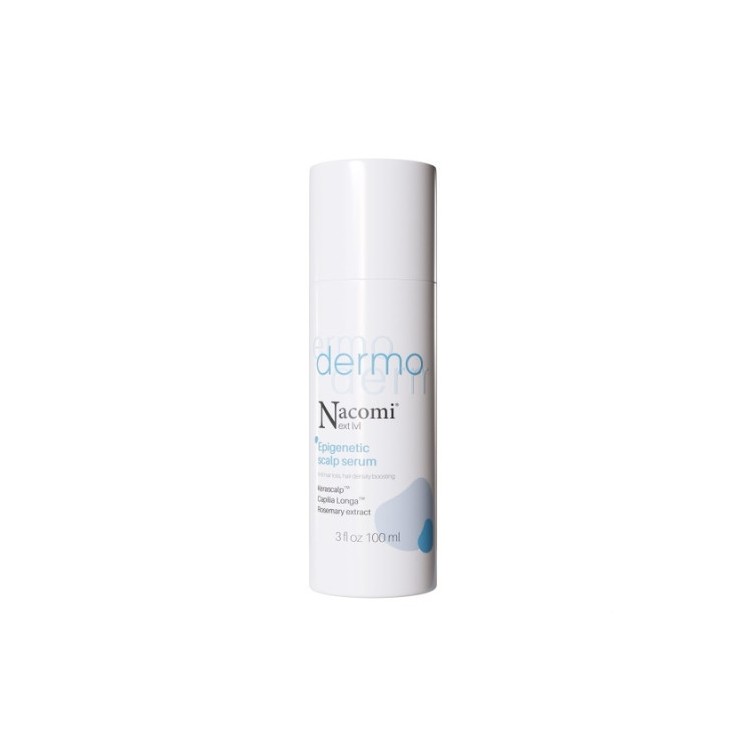 Nacomi Next Level Dermo epigenetic Scalp Serum проти випадіння і потовщення волосся 100 мл