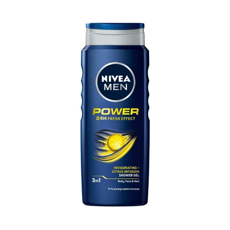 NIVEA MEN Power Fresh Effect Douchegel 500 ml