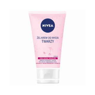 Nivea Gezichtswasgel-crème voor de droge en gevoelige huid 150 ml