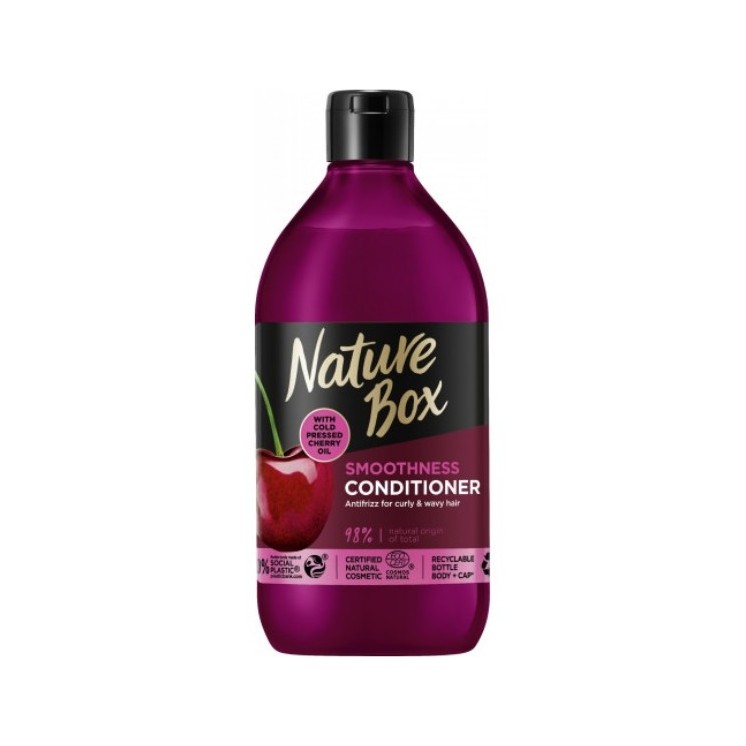 Nature Box Кондиціонер для волосся з маслом вишні 385 мл