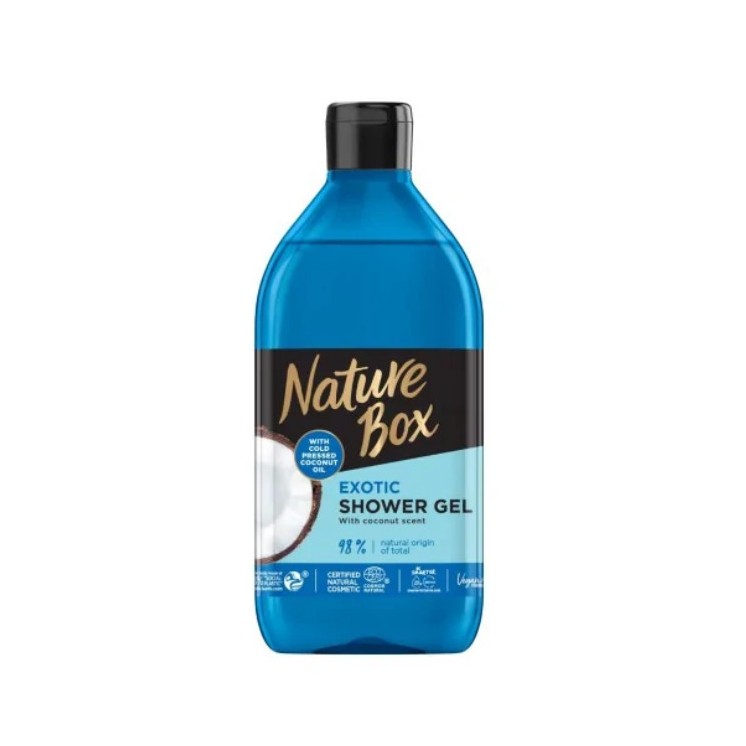 Nature Box Гель для душу з кокосовою олією 385 мл