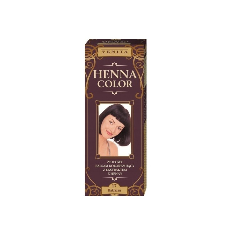 Venita Henna Color Coloring бальзам з екстрактом хни /17/ Баклажан 75 мл