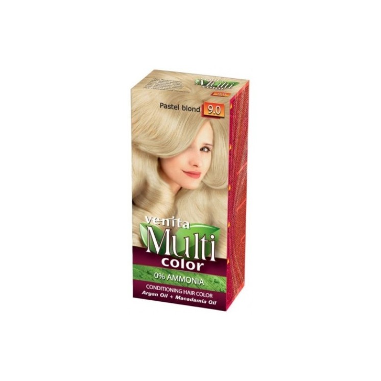 Фарба для волосся Venita Multi Color /9.0/ Пастельний Blond 50 мл