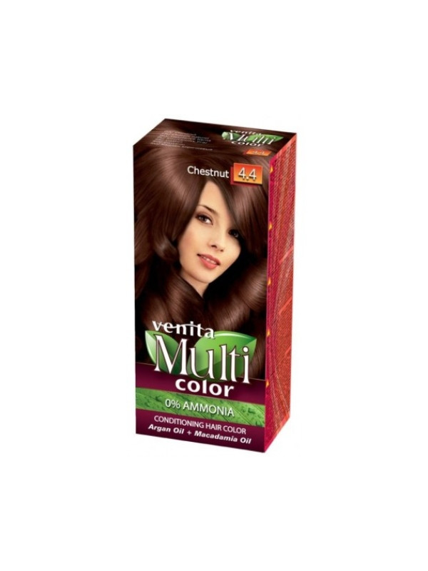 Venita Multi Color Farba do włosów /4.4/ Kasztanowy Brąz 50 ml