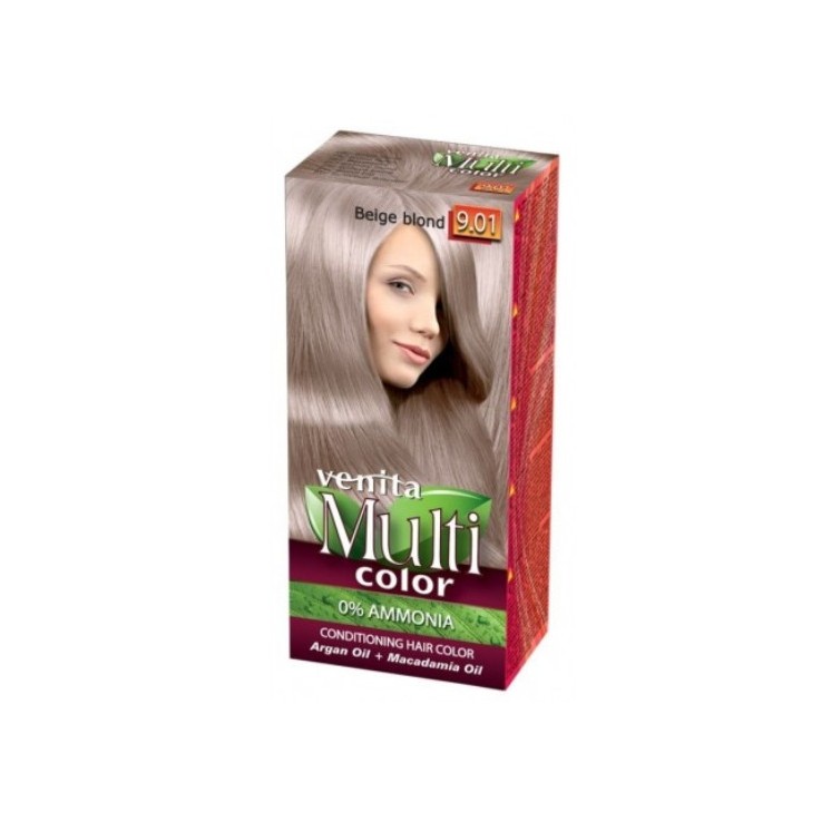 Фарба для волосся Venita Multi Color /9.01/ Бежево- Blond 50 мл
