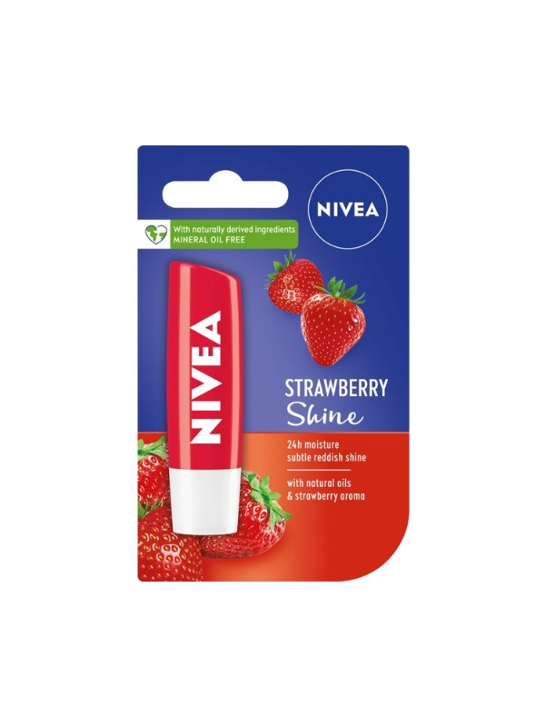 Nivea ochronna Pomadka do ust Strawberry Shine 4,8 g