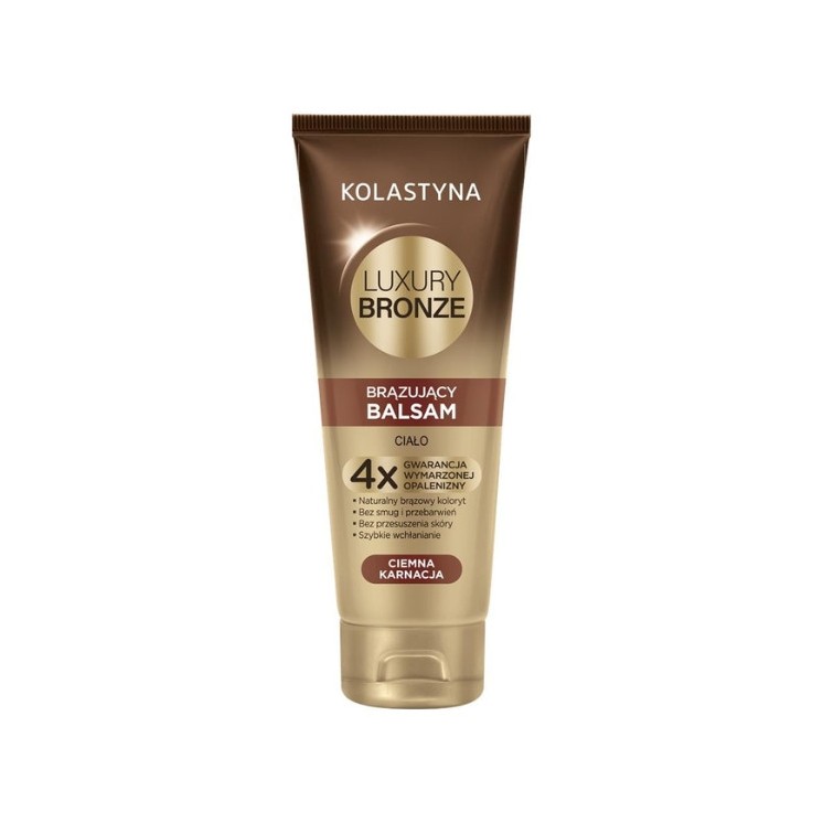 Kolastyna Luxury Bronze bronzing bodylotion voor de donkere huid 200 ml