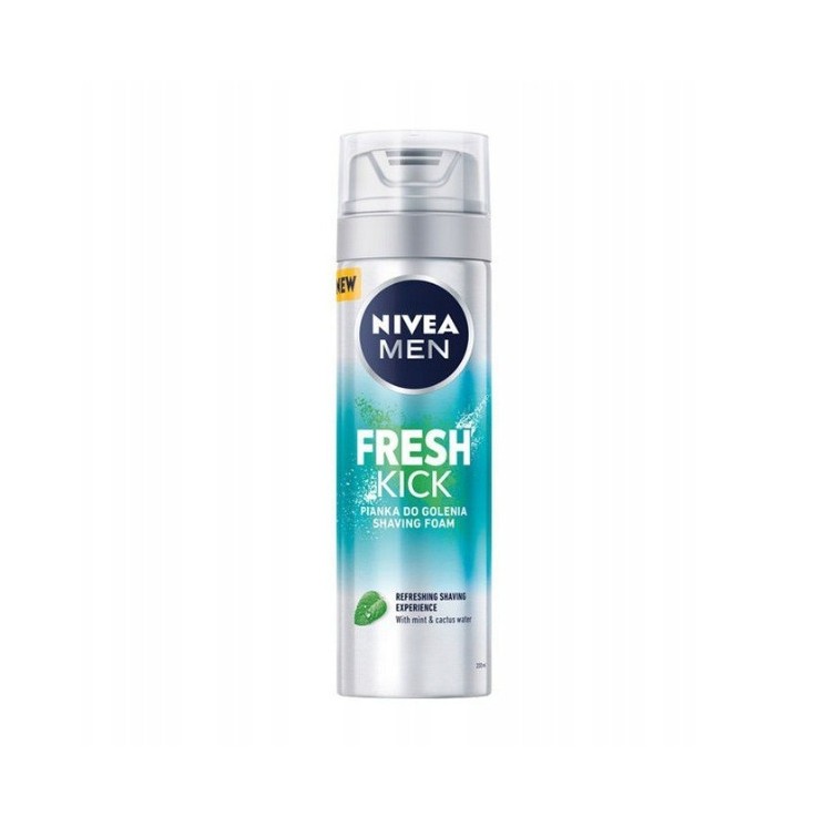 Nivea Men Fresh Kick-scheerschuim 200 ml