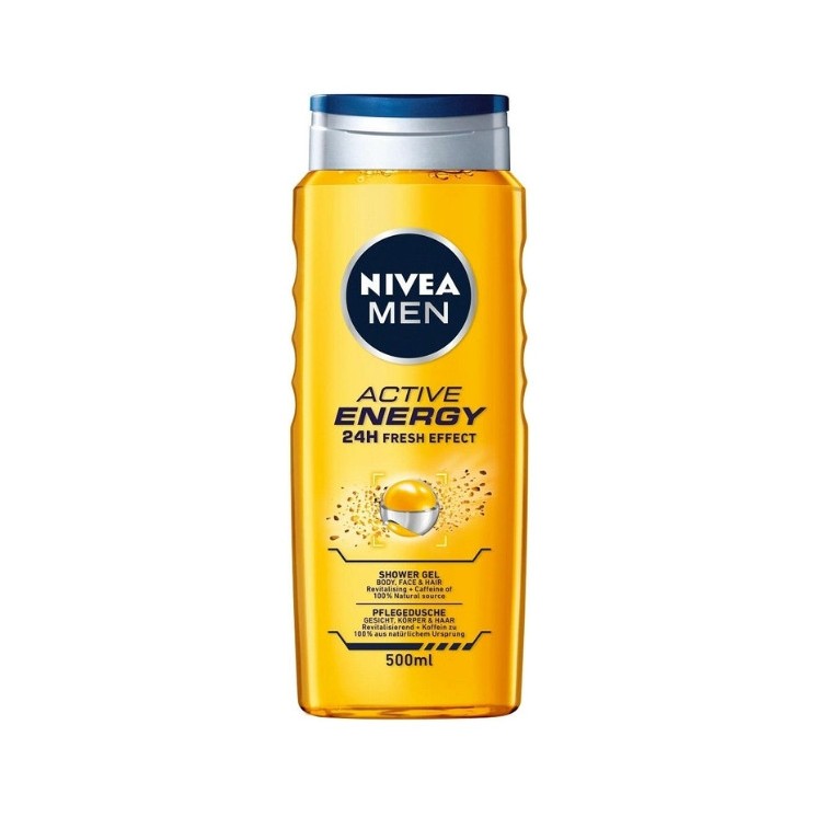 NIVEA Men Active Energy Douchegel 500 ml