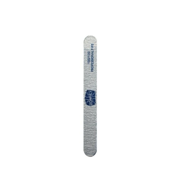 Ronney Professional Premium Пилка для нігтів Straight White 100/100 1 шт