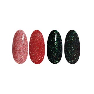 Ronney Glitter nagelpoeder /30/ Rood