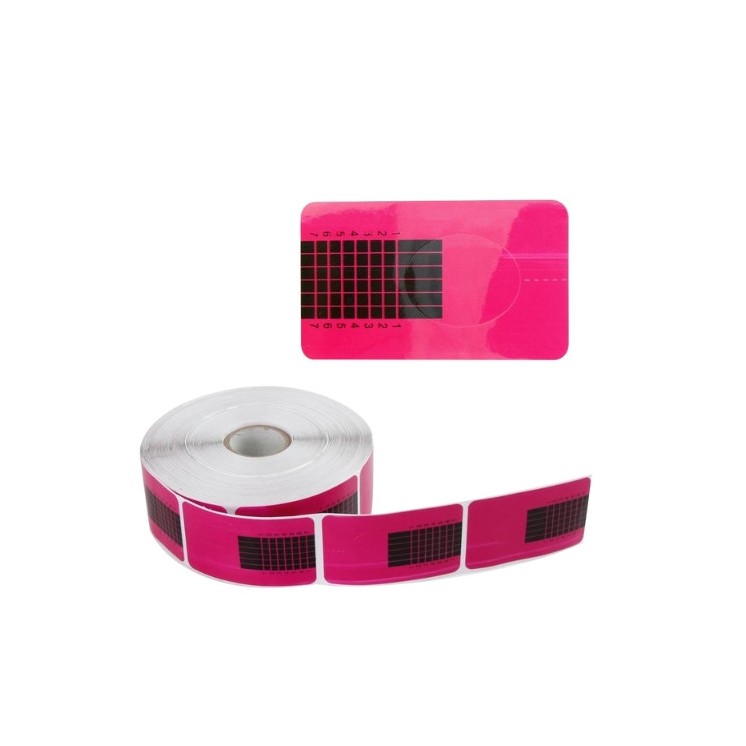 MollyLac Narrow mold templates, pink, 500 pieces