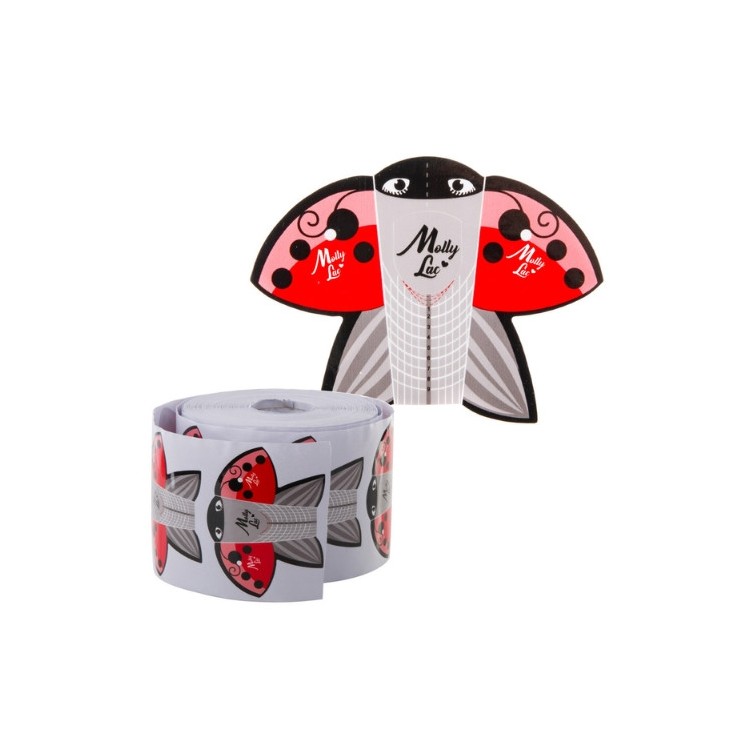 MollyLac Ladybug Biedronka vormsjablonen 500 stuks
