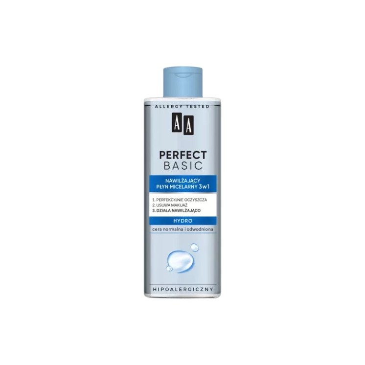 AA Perfect Basic 3in1 hydraterende Hydro micellaire vloeistof 200 ml