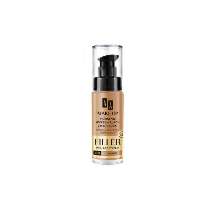 AA Make Up Filler Основа для обличчя, яка заповнює зморшки /109/ Карамель 30 мл
