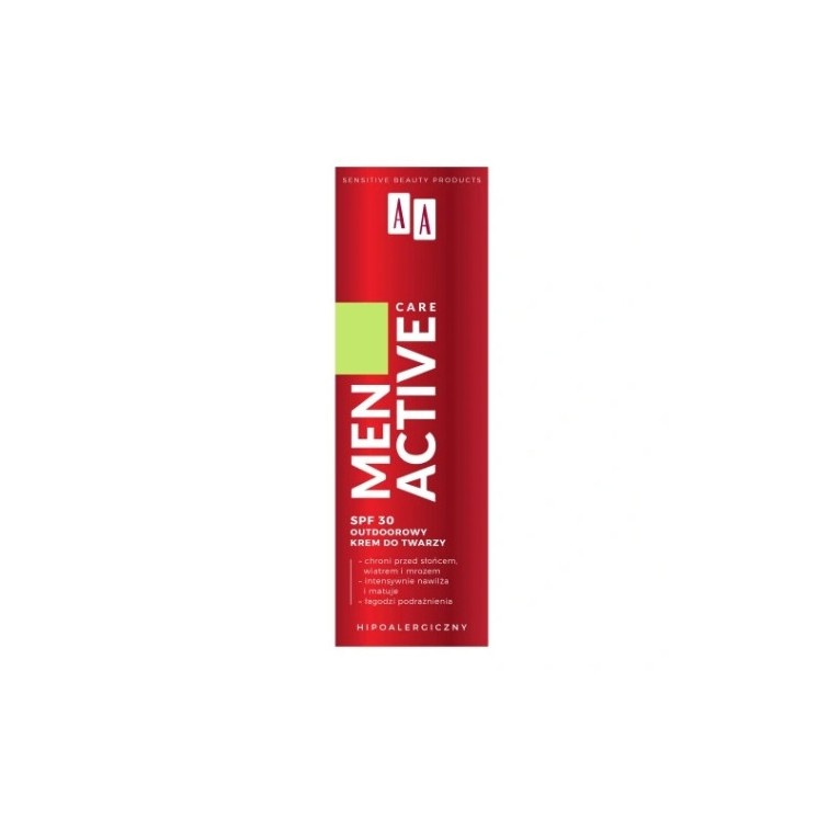 AA Men Active Care зовнішній крем для обличчя SPF30 50 мл