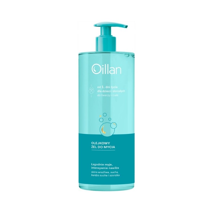 Oillan Oil body wash gel from the first day of life for children and adults 750 ml