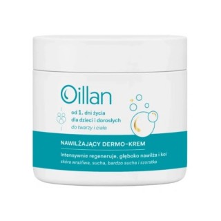 Oillan 3in1 hydraterende Dermo - gezichts- en lichaamscrème vanaf de eerste levensdag voor kinderen en volwassenen 200 ml