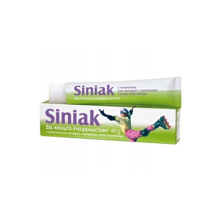 Siniak verzachtende en verzorgende gel voor blauwe plekken en zwellingen 40 g