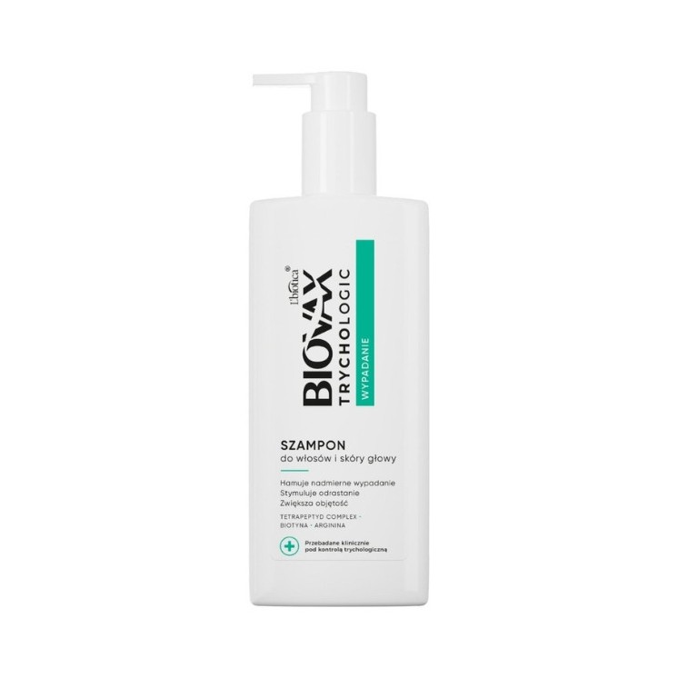 BIOVAX Trychologic Шампунь від випадіння волосся та шкіри голови 200 мл