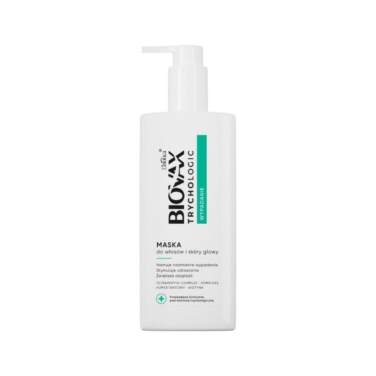 BIOVAX Trychologic Маска від випадіння волосся та шкіри голови 200 мл