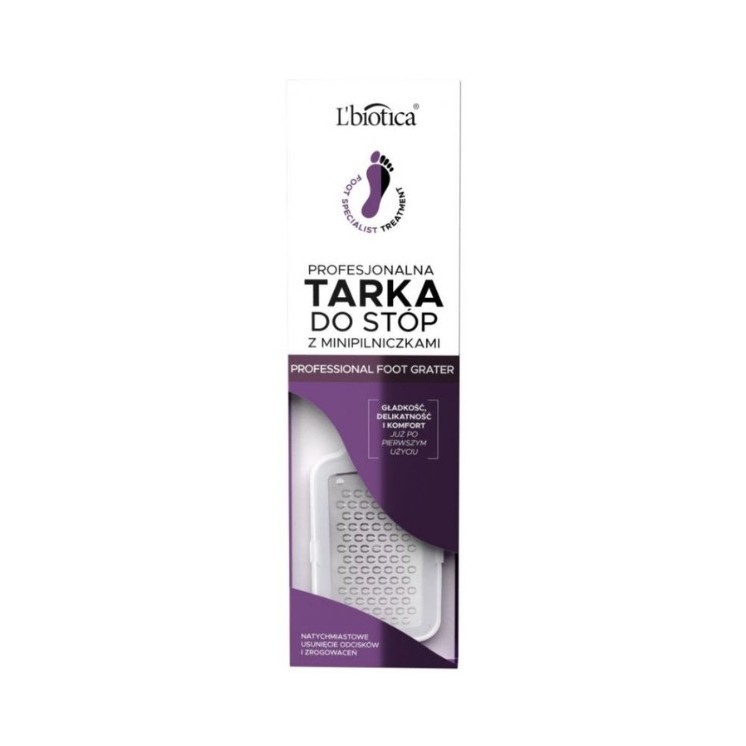 L'Biotica професійна Трака для ніг з міні-пилками, 1 шт