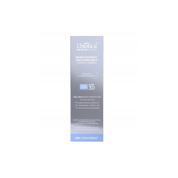 L'biotica Oxy Treatment Dermo - крем для обличчя SPF30 зволожуючий і насичений киснем 35 мл