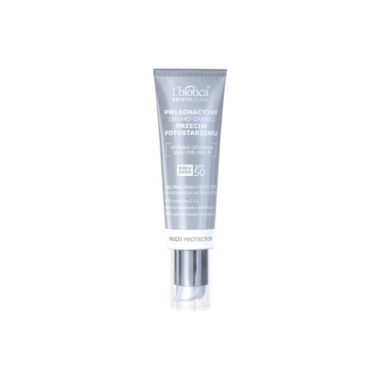 L'biotica Multi Protection care Dermo -treatment Gezichtscrème SPF50 tegen fotoveroudering 35 ml