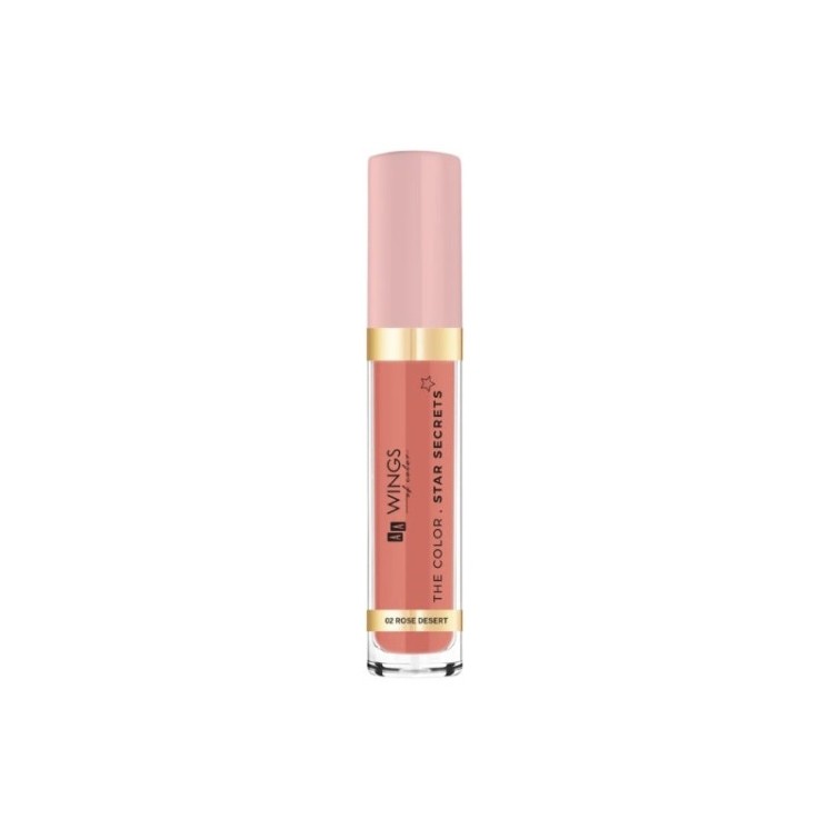 AA Wings of Color Star Secret the Color dekkende lipgloss /02/ Rose Desert 6 ml