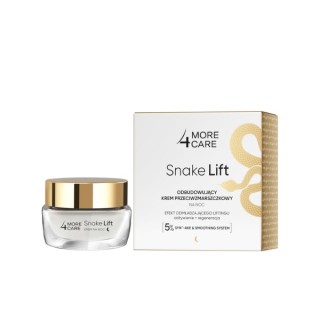 More 4 Care Snake Lift від зморшок Відновлюючий нічний крем для обличчя 50 мл