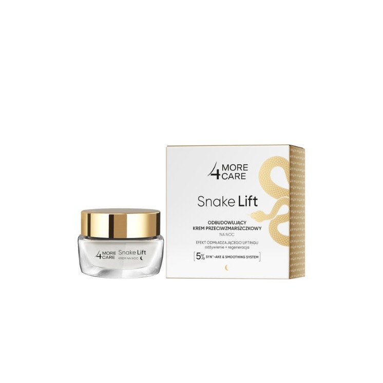More 4 Care Snake Lift anti-rimpel Regenererende nachtgezichtscrème 50 ml