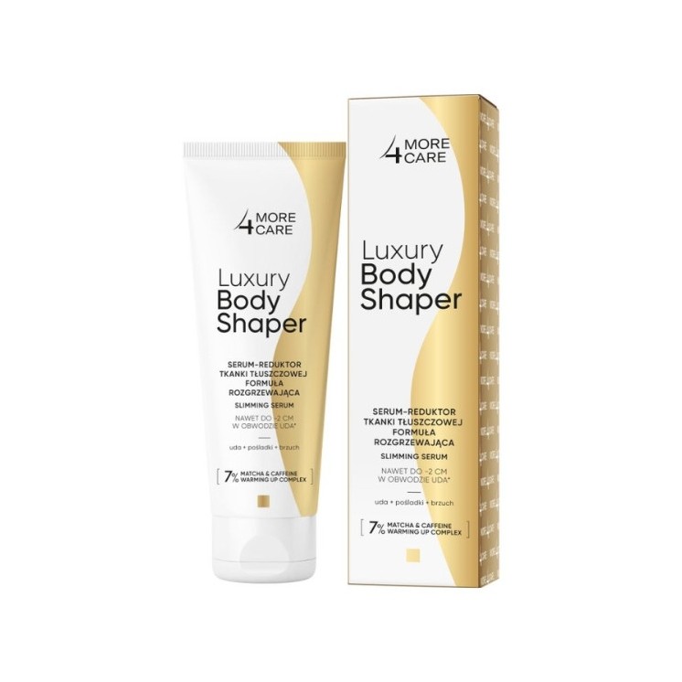 More 4 Care Luxury Body Shaper verwarmend Serum - vetweefselverminderaar Dijen, billen en buik 150 ml