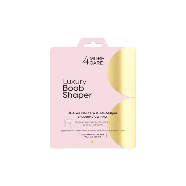 More 4 Care Luxury Body Shaper gladmakend gelmasker voor buste en decolleté 1 stuk