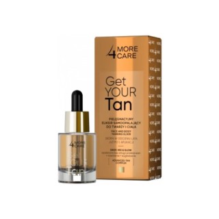 More 4 Care Get Your Tan Еліксир для автозасмаги для обличчя та тіла 15 мл