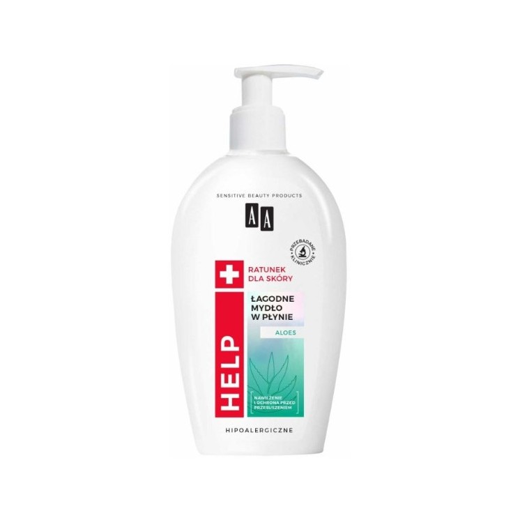 Рідке мило для рук AA Help mild Aloe 300 мл